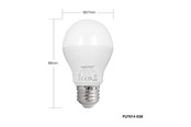 Smarthus - Miboxer LED Pære E27 - 6W - RGB-CCT - WiFi - 4038816072269