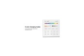 Smarthus - Miboxer Fjernbetjening - RGB-CCT - 4 Zoner - 4038816154781