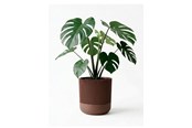 Dekorasjon - Simiu GROWLOFT - Flower Pot Shelter With Drip Tray - Mocha - 8.2cm high - 5714255012132
