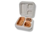 Dekorasjon - Simiu JEWTRA - Jewelry Travel Box in White Marble - 10.7 x 10.4 x 3cm - 5714255012286
