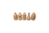 Dekorasjon - Simiu MINI VASES - Magnetic - 6 cm - 5 pcs - Light Peach - 5714255012309