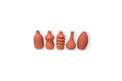 Dekorasjon - Simiu MINI VASES - Magnetic - 6 cm - 5 pcs - Dusty Pink - 5714255012316