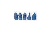 Dekorasjon - Simiu MINI VASES - Magnetic - 6 cm - 5 pcs - Dusty Blue - 5714255012330
