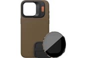 Mobil - Adaptere og ladere - PolarPro Kit - LiteChaser iPhone 15 Pro Case Deser - 131148