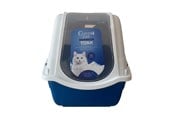 Katt - Clever Cat Toilette TOAH Large 57x39x41cm - Blue - 76885