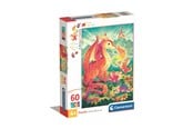 Puslespill - Clementoni Puzzle 60 Pcs Noli A Dragon Family - 26600
