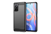 Mobil - Deksel og etui - Hurtel Carbon Case Flexible Cover Sleeve for Xiaomi Redmi Note 11 Black - 5907769337451