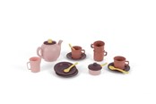 Leketøy - Dantoy Fairytales Tea Set – 17 pcs - 4482