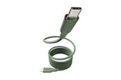 USB - empower by PanzerGlass Magnetic 240W USB-C to USB-C Cable | USB 2.0 | 1.5M | Sage - EM59672