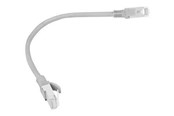 Nettverkskabel - Lanberg patch cable - 25 cm - grey RAL 7035 - Grå - 0.25m - PCU6-10CC-0025-S