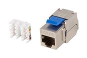 Nettverkskabel - Lanberg keystone module - silver - Sølv - KSF6-4000