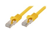 Nettverkskabel - SCONN Shiverpeaks BASIC-S patch cable - 3 m - yellow - Gul - 3m - BS75513-Y