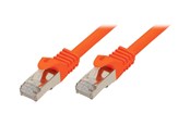 Nettverkskabel - SCONN Shiverpeaks BASIC-S patch cable - 5 m - orange - Oransje - 5m - BS75515-O