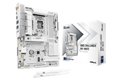 Hovedkort - ASRock B860 Challenger WiFi White Hovedkort - Intel B860 - Intel LGA1851 - DDR5 RAM - ATX - 90-MXBUB0-A0UAYZ