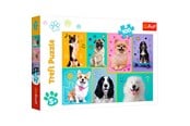 Puslespill - Trefl Puzzle - In the world of dogs (100 pieces) - TFL16421
