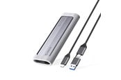 Lagrings-tilbehør - ORICO AXM2F-V1 M.2 NGFF USB-C 5Gb/s Disk Drive - Gray - AXM2F-V1-GY-BP