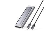 Lagrings-tilbehør - ORICO AXM2-G2 M.2 NVME USB-C 10Gb/s Disk Drive - Gray - AXM2-G2-GY-BP