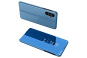 Mobil - Deksel og etui - Hurtel Clear View Case Cover for Samsung Galaxy A14 Flip Cover Blue - 9145576270196