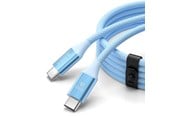 USB - ORICO CDX 100W 5A Power Delivery USB-C - USB-C cable 1m - blue - CDX-100CC-BL-BP