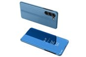 Mobil - Deksel og etui - Hurtel Clear View Case Cover for Samsung Galaxy S23+ Flip Cover Blue - 9145576270257