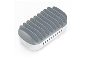 Mobil - Adaptere og ladere - ORICO DUK-10P-V1 Smart Charging Station 10 x USB-A - White - DUK-10P-V1-EU-WH-BP