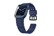 Smartklokke - Tilbehør - Hurtel Strap Triple Protection for Apple Watch 38 / 40 / 41 mm Band Bracelet - Navy Blue - 9145576276129