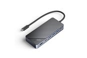 Dokkingstasjon - ORICO OM28PR-G2 USB-C Docking Station with M.2 Drive Slot + 1 x USB-A 3.2 + 1x USB-C 3.2 + 2x USB-A 2.0 + 1x HDMI + 1x Ethernet - Black - OM28PR-G2-BK-EP