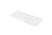 Tastatur - HP 350 Compact Multi-Device - Tastatur - Engelsk - Hvit - 692T0AA#ABB