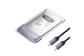 Harddisk - Tilbehør - ORICO TX25C3 2.5" HDD/SSD USB-C 5Gb/s Disk Drive - Transparent - TX25C3-GY-BP