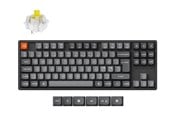Tastatur - Keychron K8 MAX QMK/VIA Wireless Tri-Mode - Super Banana - Gamingtastatur - Uten numpad - Nordisk - Svart - K8M-J4-BO