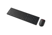 Tastatur - Lenovo Multi-Mode Pro Combo 6000 - keyboard and mouse set - QWERTY - Danish - eclipse black Input Device - Tastatur & Mussett - Dansk - Svart - 4X31S04819
