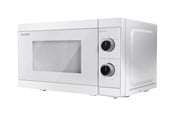 Mikrobølgeovn - Sharp YC-MS01E-C - microwave oven - freestanding - crystal white - YC-MS01E-C