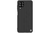 Mobil - Deksel og etui - Nillkin Textured Case Durable Reinforced Case with Gel Frame and Nylon Back Samsung Galaxy A22 4G Black - 6902048221512