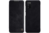 Mobil - Deksel og etui - Nillkin Qin Leather Holster Case for Samsung Galaxy A03s Black - 6902048222212