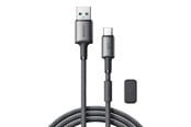 USB - Joyroom S-A50 Unlimited Series 3A USB-A - USB-C Cable with Magnetic Organizer 1.2m - Gray - S-A50_AC