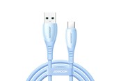 USB - Joyroom S-A59 Vibrant Series 3A USB-A - USB-C cable 1.2m - blue - S-A59 A-C 3A 1.2m blue