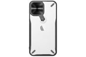 Mobil - Deksel og etui - Nillkin Cyclops Case Rugged Case with Camera Cover and Foldable Stand for iPhone 13 Pro black - 6902048223714