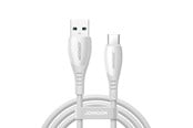 USB - Joyroom S-A59 Vibrant Series 3A USB-A - USB-C cable 1.2m - white - S-A59 A-C 3A 1.2m white