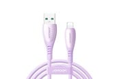USB - Joyroom S-A59 Vibrant Series 3A USB-A - Lightning cable 1.2m - purple - S-A59 A-L 3A 1.2m purple