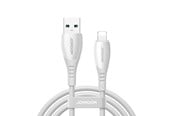 USB - Joyroom S-A59 Vibrant Series 3A USB-A - Lightning cable 1.2m - white - S-A59 A-L 3A 1.2m white