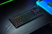 Tastatur - Razer BlackWidow V4 Low-Profile TKL HyperSpeed - Green Mechanical - Gamingtastatur - Uten numpad - Engelsk (USA) - Svart - RZ03-05450500-R3M1
