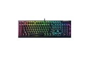 Tastatur - Razer BlackWidow V4 X - Green Mechanical (Clicky) - Gamingtastatur - Fransk - Svart - RZ03-04700500-R3F1