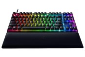 Tastatur - Razer Huntsman V2 - Optical Red (Linear) - Gamingtastatur - Uten numpad - Fransk - Svart - RZ03-03940600-R3F1