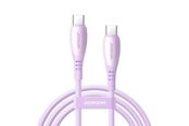 USB - Joyroom S-A59 Vibrant Series 60W USB-C - USB-C Cable 1.2m - Purple - S-A59 C-C 60W 1.2m purple