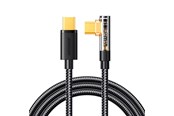 USB - Joyroom Gaming Cable S-CC100A6 USB-C (angled) / USB-C (straight) 100W 1.2m - black - S-CC100A6