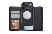 Mobil - Deksel og etui - Tech-Protect Wallet MagSafe Case for iPhone 17 Pro Max - Matte Black - 5906302330409