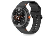 Smartklokke - Tilbehør - Tech-Protect Silicone Strap for Samsung Galaxy Watch 40 / 44 / 46 mm - Black - 5906302331109