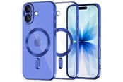 Mobil - Deksel og etui - Tech-Protect MagFlex MagSafe Case for iPhone 17 - Clear and Navy Blue - 5906302334650