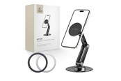 Mobil - Adaptere og ladere - Tech-Protect DPT100 Magnetic MagSafe Desk Phone Holder - Black - 5906302360512