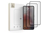 Mobil - Beskyttelsesglass - Tech-Protect Glass Fit+ 2-pack Tempered Glass for Nothing Phone 3A / 3A Pro - Black - 5906302362943